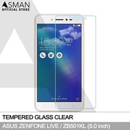 LAYAR Tempered Glass Asus Zenfone Live / ZB501KL (5.0") | Anti-Scratch Glass Screen Protector - Clea