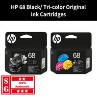 HP 68 Black Original Ink Cartridge HP 68 Tri-color Original Ink Cartridge HP 68 Ink Cartridge HP Bla
