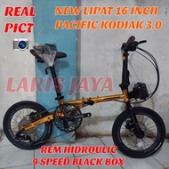 New Sepeda Lipat Pacific Kodiak 3.0 Ukuran 16 + LIPAT PACIFIC KODIAK 3