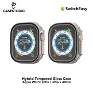 SwitchEasy Hybrid Tempered Glass Case for Apple Watch Ultra / Ultra 2 49mm