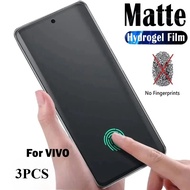 3PCS 4D Full Coverage HD Matte For vivo T3x T3 T2x T2 T1x T1 Ultra Pro Lite India Snapdragon 5G 4G 7