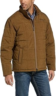 Men's Field Khaki Crius Concealed Carry Insulated Jacket Tan Medium