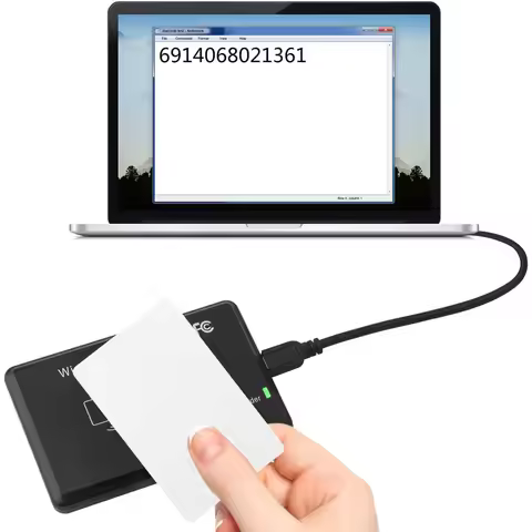 Contactless IC Card Reader Writer 13.56MHz NFC Reader with USB Interface Access Control Encrypted Pr