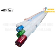 Minlite LED Lighting Glass Tube T8 Tiub Lampu Lamp 6500K 25w 35w 45w 55w 4ft 120cm 3pc