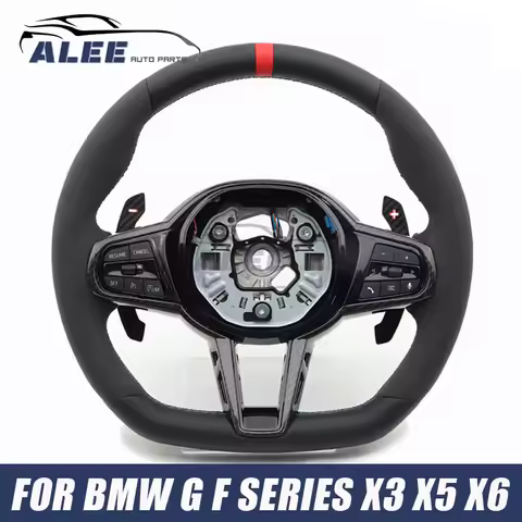Car Nappa Leather CS Steering Wheel for BMW G01 G02 G05 G06 G12 G20 G21 G22 G26 G30 G42 X3 X5 X6 X7 