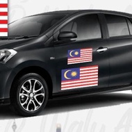Magnetic Sticker Poster Malaysia Flag Merdeka Flag Car Accessories