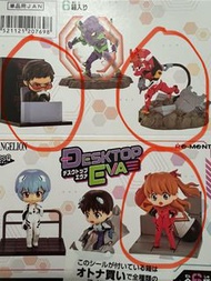 Re-ment Eva 新世紀福音戰士 盒蛋 明日香 2號機  碇源堂 $165@3 不散放