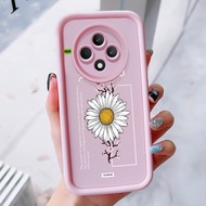 Case For OPPO Reno 12F 4G 12F 5G F27 5G Shockproof Chrysanthemum Phone