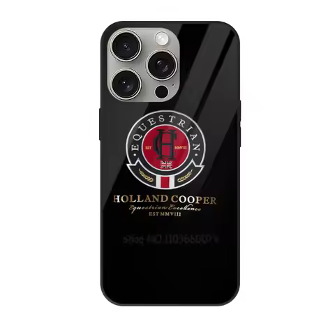 Holland Cooper Phone Case For Iphone 16 15 14 13 11 12 Mini Xr X 16Puls 15Pro Soft Cases Equestrian 