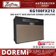 Kustom KG100FX212 100-watt 2x12 Guitar Combo Amplifier