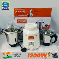 SURUCHI Commercial 1200W  Mixer Grinder Blender Malaysia Plug Stainless Steel 1.2L 2.2L Jar