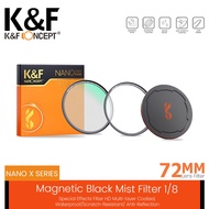KNF Concept 72mm Magnetic Nano-X Black Mist 1/8 Filter K&F Concept