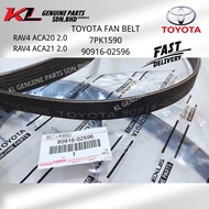 TOYOTA RAV4 ACA20 ACA21 2.0 FAN BELT 90916-02596 7PK1590