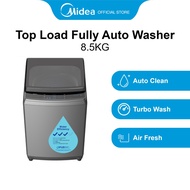Midea MA200W85 Grey Top Load Washing Machine, 8.5kg, Water Efficiency 3 Ticks