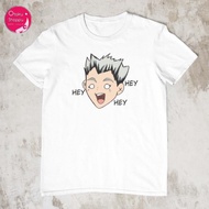 HOT Hey Hey Hey Bokuto Head Haikyu Anime T-shirt, very cool new model