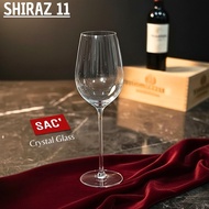 SHIRAZ 11 Gelas Wine Kaca Wine Globet Wine Glass Gelas Anggur Crystal Glass Gelas Kristal Red Glass 