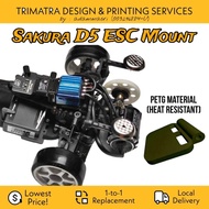 Sakura D5 ESC Mount 1/10 RC Drift Parts Upgrade