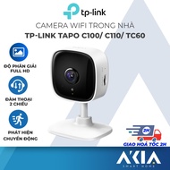 TP-Link Tapo C100 / C110/ TC60 Full HD Smart WiFi Camera, 2-way conversation, audio warning