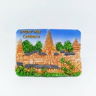 Fridge Magnet Fridge Magnet Souvenir Cambodian Country Angkor Wat Cambodia 11-97