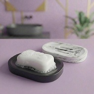 Flat Square Bar Soap Container/Container | Cement | Concrete | Bar Soap Slim Dish/Holder