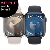 Apple Watch Series 9 (45mm / GPS) 鋁金屬錶殼配運動型錶帶