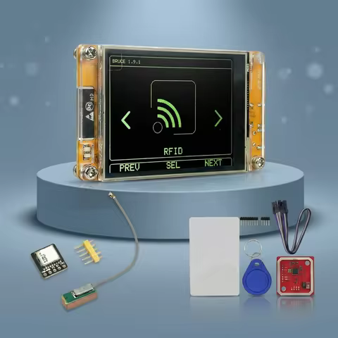 ESP32 Bruce CYD 2432S028 GNSS ATGM336H NFC PN532 Wi-Fi Bluetooth and Defensive Tools Enable Network 