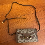 Gucci1955馬銜釦mini斜背包