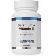 Douglas Laboratories Selenium + Vitamin E | 400 I.U. of Natural Form of Vitamin E and 50 mcg. of Sel