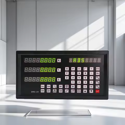 5um/1um DRO-3V readout Display and 3 Pieces 0-1000mm Linear scales Encoder For Milling machine EDM B
