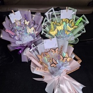 BUTTERFLY BOUQUET/ LAMP BOUQUET GRADUATION BOUQUET/ BIRTHDAY BOUQUET GRADUATION BOUQUET TERRACE