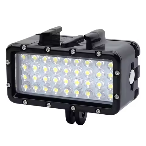 For Dji GoPro Underwater Light Diving Waterproof LED light For GoPro Hero 10 9 8 7 5 6 4 Max Session