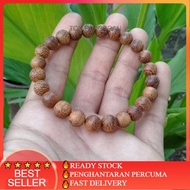 TM• Tasbih Gelang Teras Kayu Gemunggal Emas/Kelor/Moringga 8MM