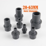 1/5pcs/lot 20-63mm To 8-60mm Pagoda Connector Soft Pipe Joint PVC Hose Connector Aquarium Fish Tank 