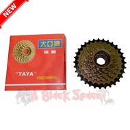 TAYA 9 Speed Bicycle Freewheel Sprocket Threaded 1/ 2x3/32