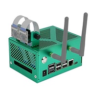 Yahboom Jetson Orin Nano/Orin NX SUPER Xavier NX アルミニウム合金金属ケース、冷却ファン付き、カメラまたはアンテナなし
