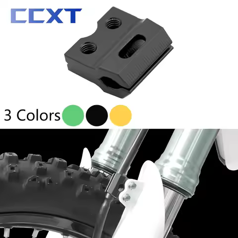 Motorcycle CNC Front Brake Line Holder Hose Clamp For Suzuki RMZ250 RMZ450 2004-2019 For Kawasaki KX