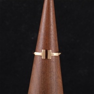 TIFFANY&CO(蒂芙尼) Tiffany T 系列 線形戒指 18K黃金 50 黃金