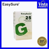 [EXP03/2026] EasySure Blood Glucose Test Strips (25's) (Jalur Ujian Kencing Manis - Gula)