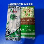 TERLARIS SUMPIT ION 1 PACK ISI 50 PCS | SUMPIT ION | SUMPIT MAKAN | SUMPIT | SUMPIT BAMBU | SUMPIT K
