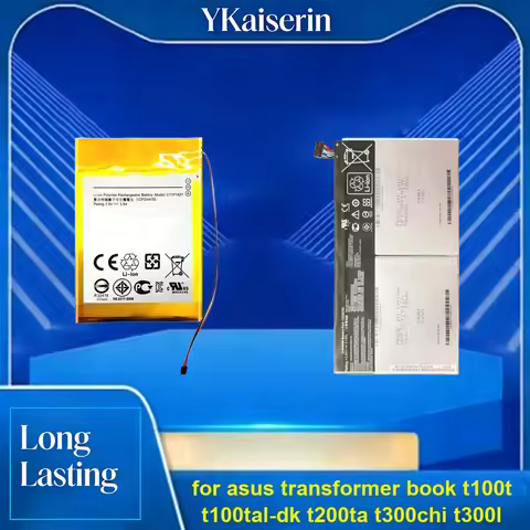 0-7900mAh Tablet Battery For Asus Transformer Book t100t t100tal-DK t200ta t300chi t300l C12N1320 C2