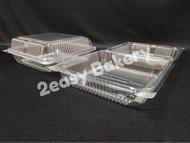 Kuih Container L300 / Disposable Plastic Clear Bakery Container / Bekas Kuih (50pcs±)
