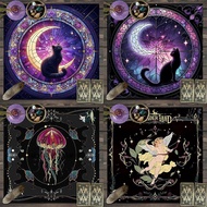 Starry Sky Cat Tablecloth taluo Grade Push Card Flannel Mystery Ceremony Magic Game Board Game Dedic