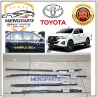 ORIGINAL TOYOTA HILUX REVO ,ROCCO ROGUE 4 DOOR DOOR GLASS OUTER MOULDING 68160-0K010 68210-0K010 681