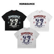 BOXY T-shirt "77" NORBOUNCE 100% Cotton Local Brand Unisex Baju T Shirt Lelaki T Shirt Lelaki Baju L
