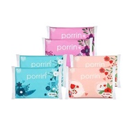 Facial Tissue PORRIN Pocket Pack 50s 6pack