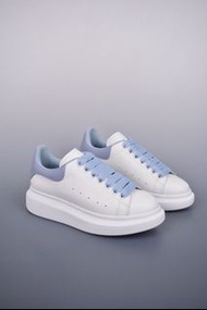 Alexander McQueen/亞歷山大麥昆 松糕鞋厚底增高小白鞋 女款休閒鞋 多尺碼可選