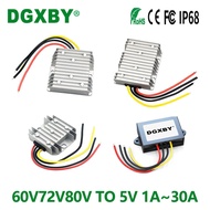48V60V72V to 5V5A8A10A15A DC Power Buck Module 20-96V to 5V Car Converter