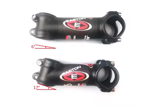 New EC90 Carbon Fiber Aluminum Alloy Stem, Bicycle Parts, 6/17 Degrees