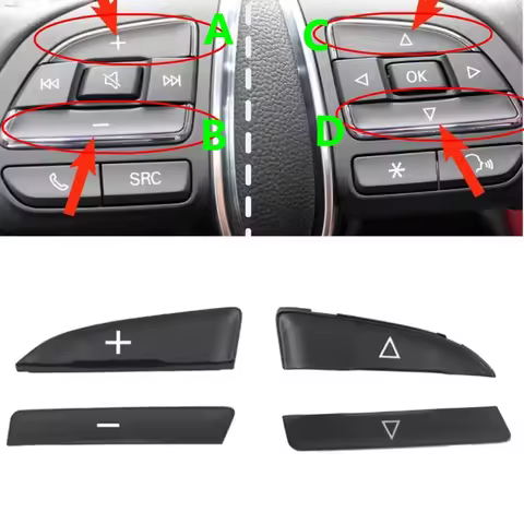 Car Steering Wheel Switch Multifunction Button Cap For MG ZS GS HS MG6 Roewe 360 RX3 RX5 i5 i6