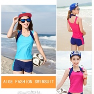 Girl Fashion Swimming Suit Swimwear Set Beachwear 2pcs Suit Swimsuit